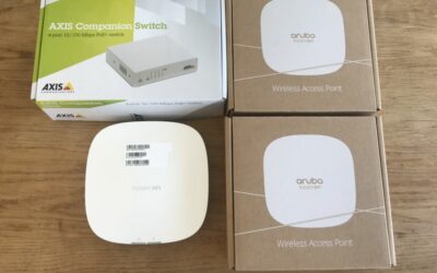 INSTALLATION BORNES WIFI 6 MAILLE