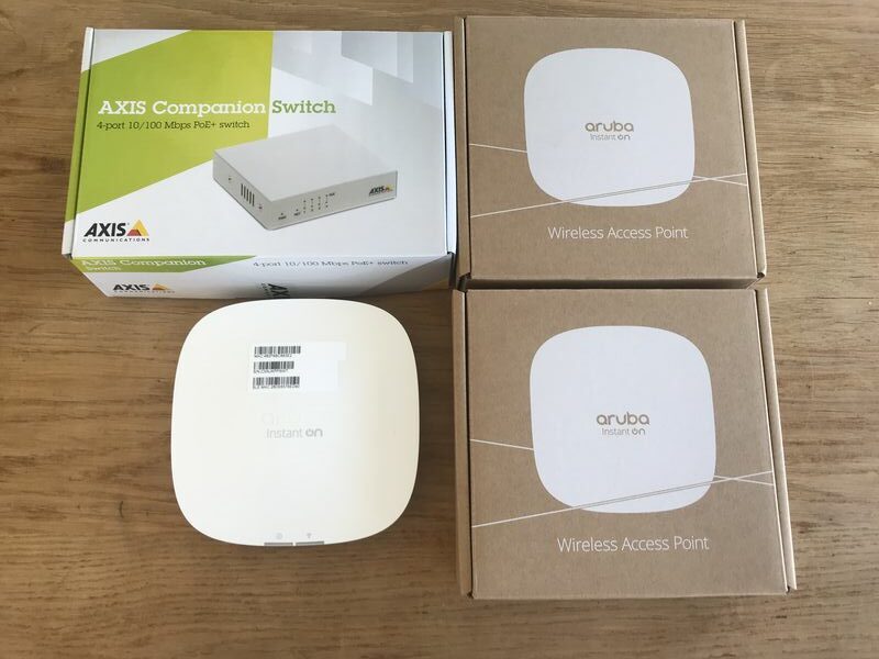 INSTALLATION BORNES WIFI 6 MAILLE