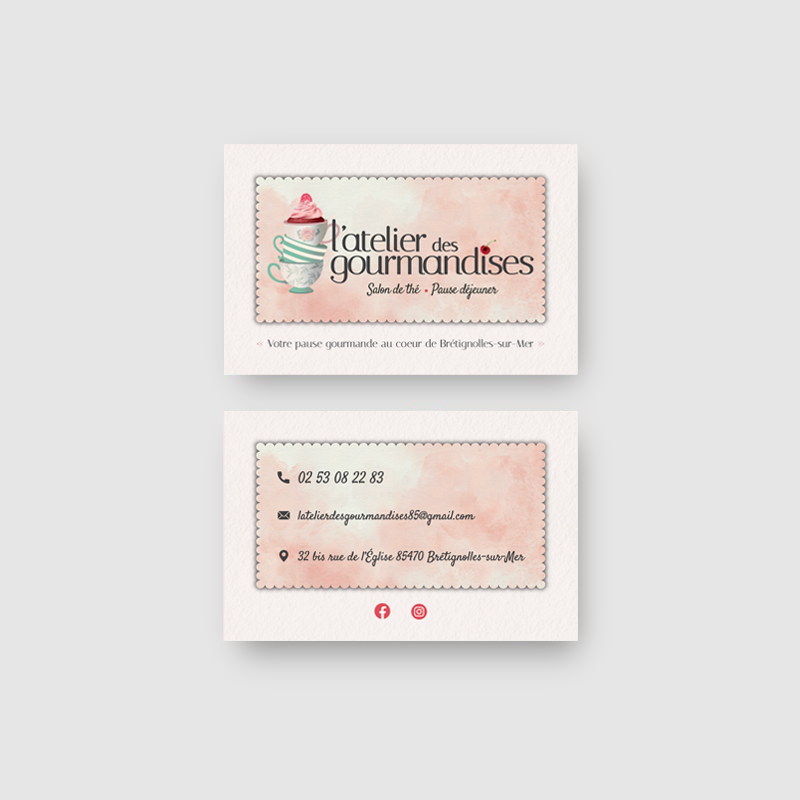 Photo carte de visite Atelier des Gourmandises