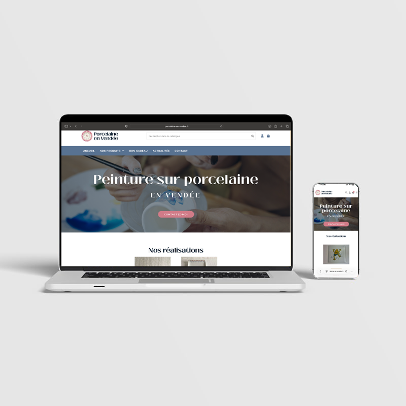 photo du site porcelaine en vendée.fr